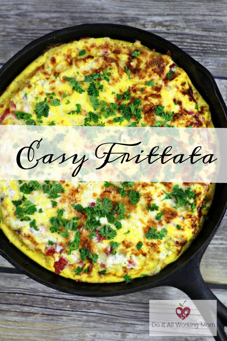 Easy Frittata Do It All Working Mom 0123